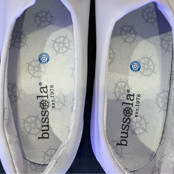 Bussola White Slip-On Shoes NWT - Picture 5 of 5